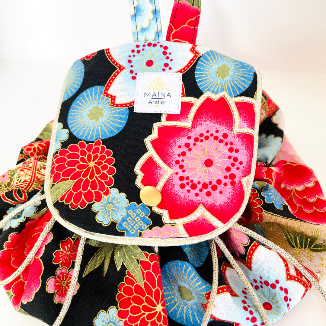 Bourse à maquillage Camélia