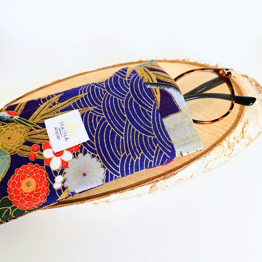 Étui à lunettes Grues du Japon