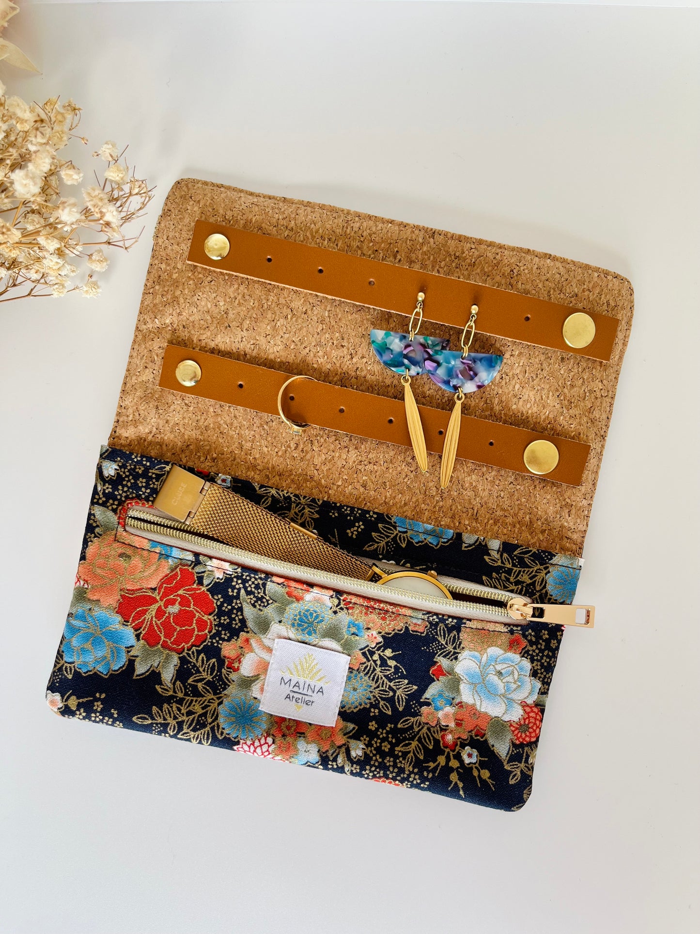 Pochette à bijoux de voyage Terra