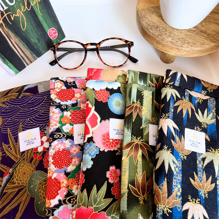 Collection d’étuis à lunettes – Style Japonisant | Élégance & Protection