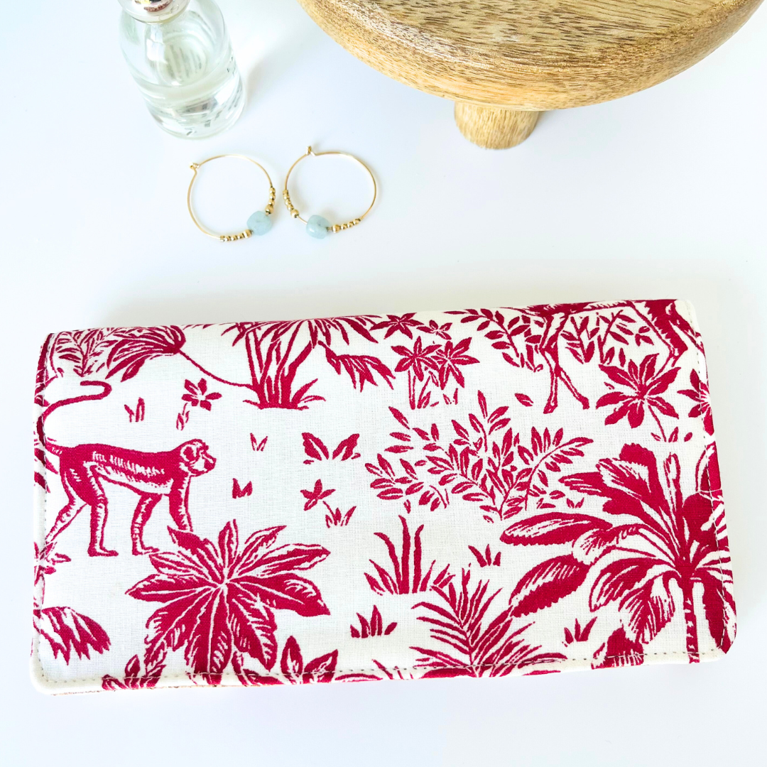 Pochette à bijoux de voyage Savane