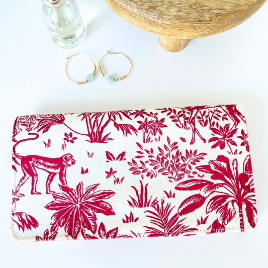 Pochette à bijoux de voyage Savane