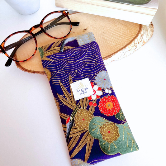 Étui à lunettes Grues du Japon